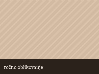 Ščipanje sklede iz kepe gline
